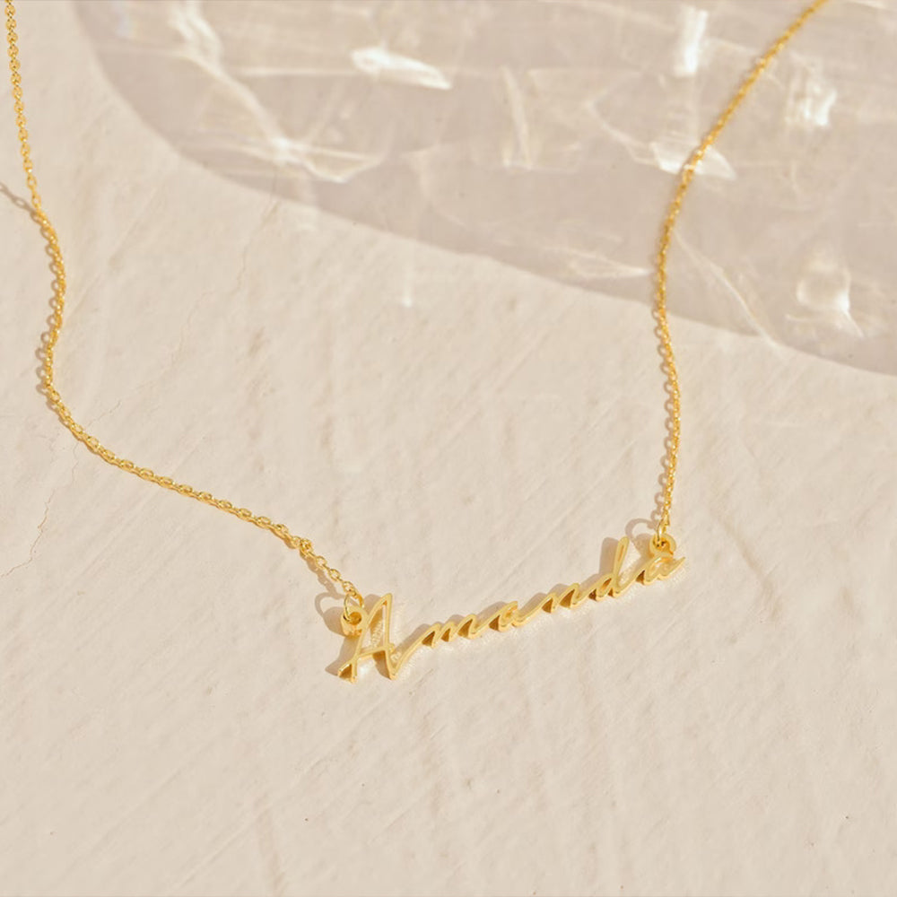 Signature Name Necklace