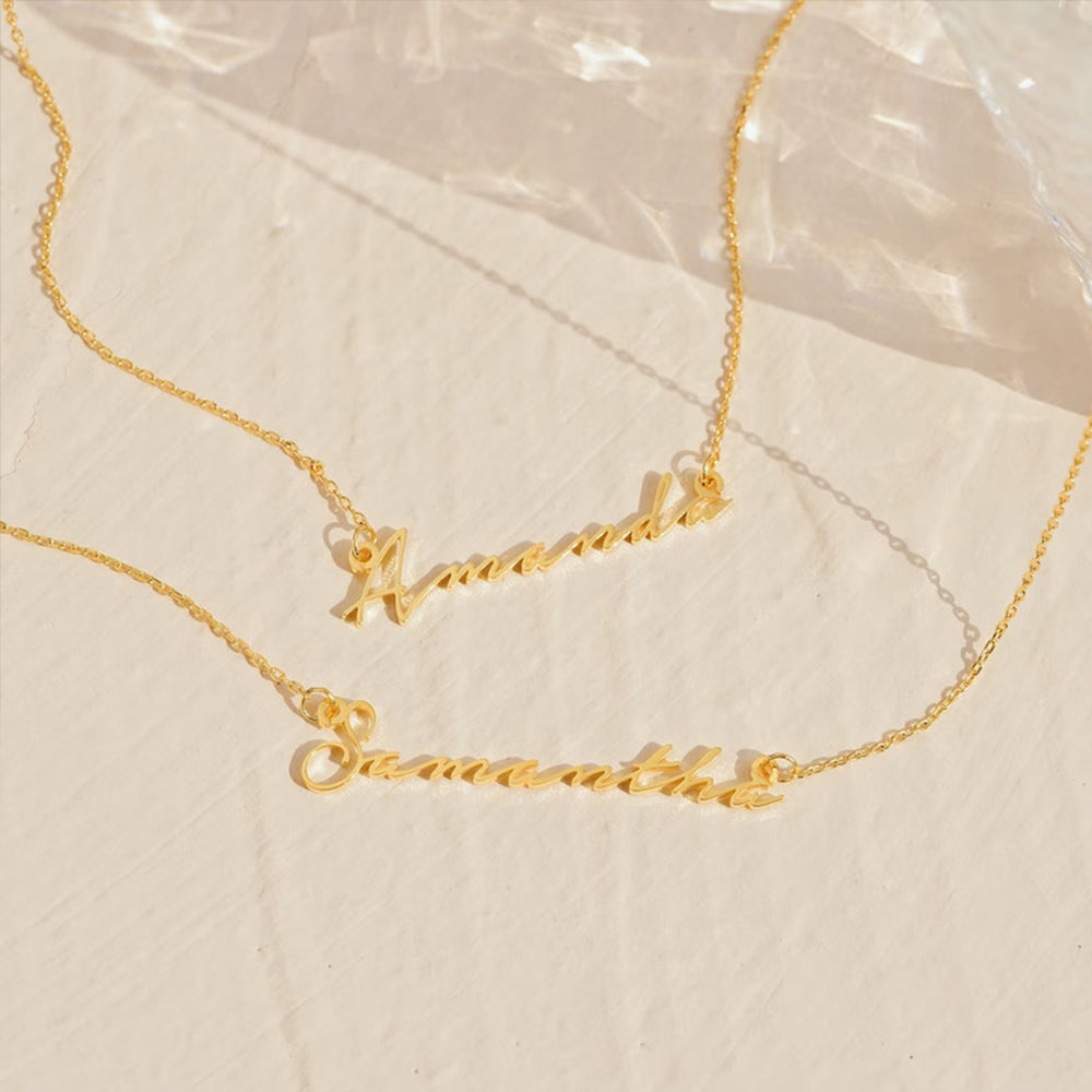 Signature Name Necklace