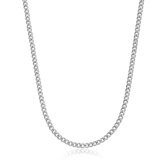 6mm Silver Miami Cuban Chain