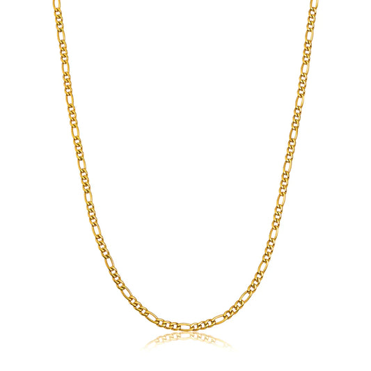 3mm Gold Figaro Chain