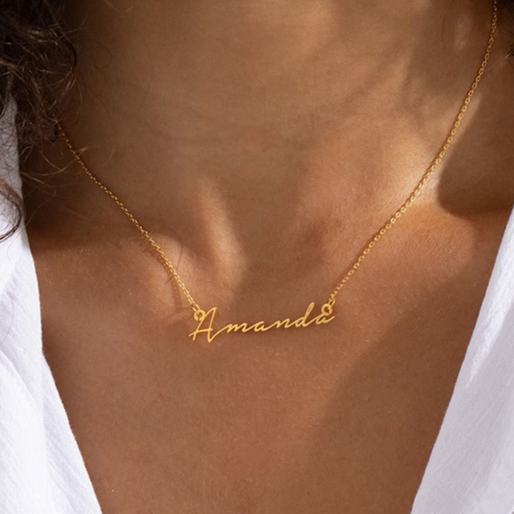 Signature Name Necklace