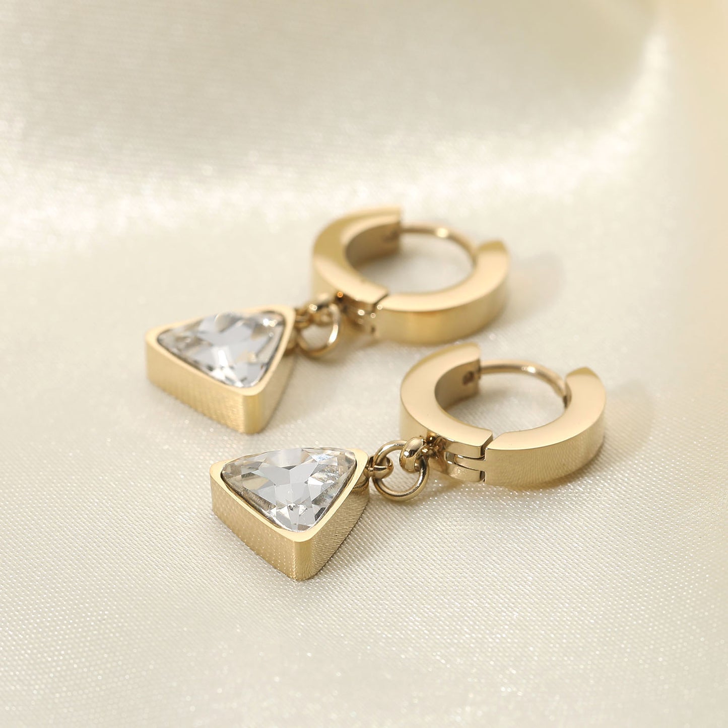 Olivia Huggie Earrings