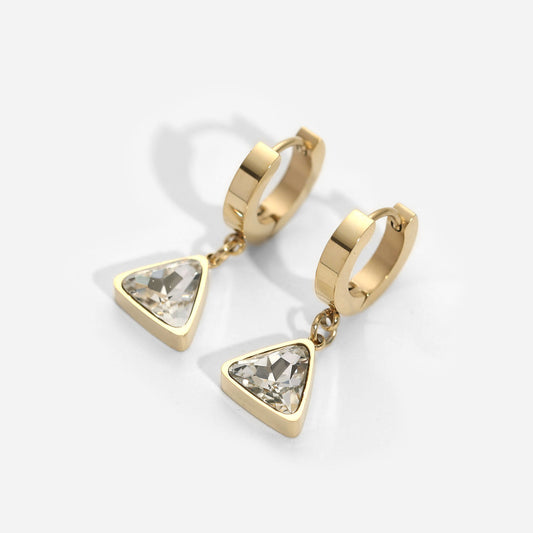 Olivia Huggie Earrings